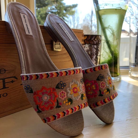 🆕 TABITHA SIMMONS Multicolored sandals ❤️ - Picture 5 of 8